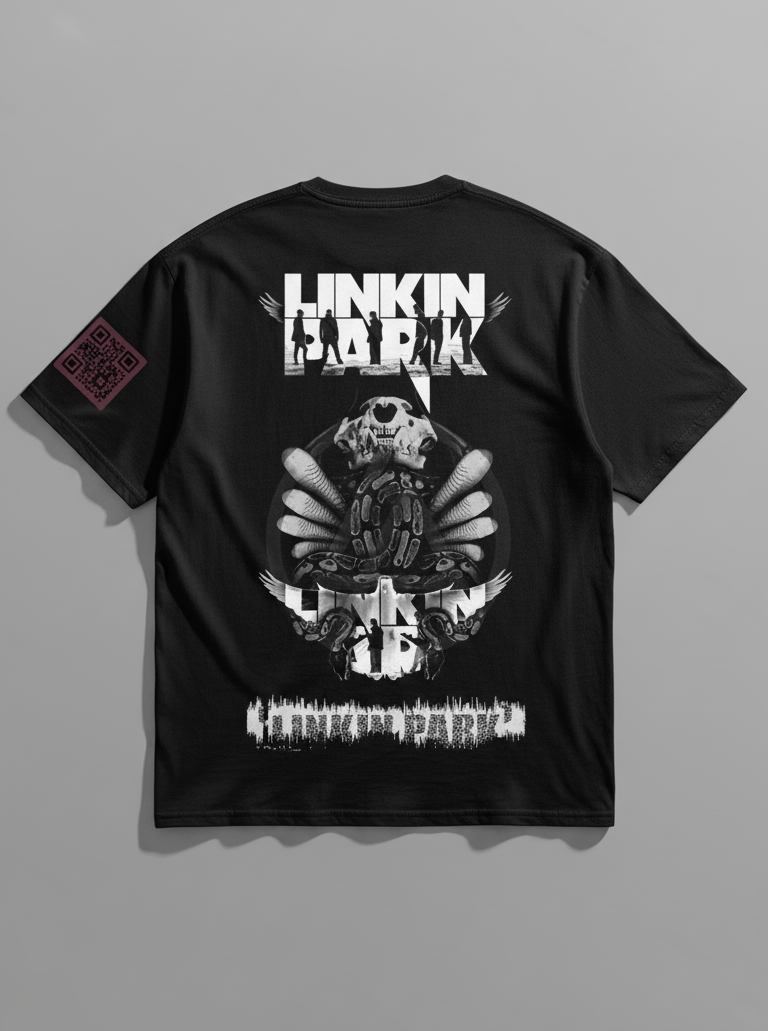 LyriX × Linkin Park  (Unisex Black Tee)