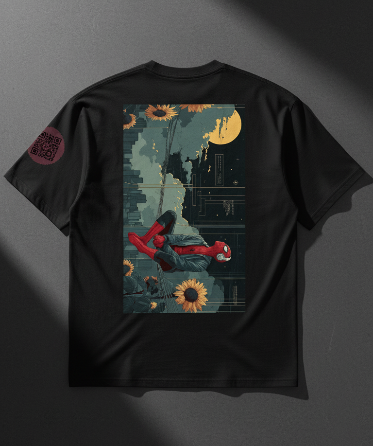 LyriX × Post Malone -- Sunflower (Unisex Black Tee)