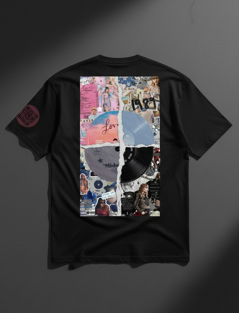 LyriX × Taylor Swift — Reputation (Unisex Black Tee)